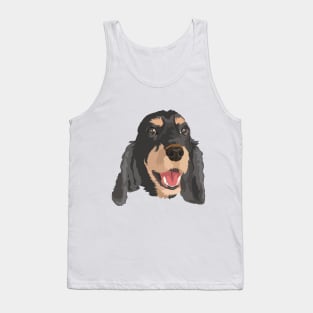 cute dog face 3 Tank Top